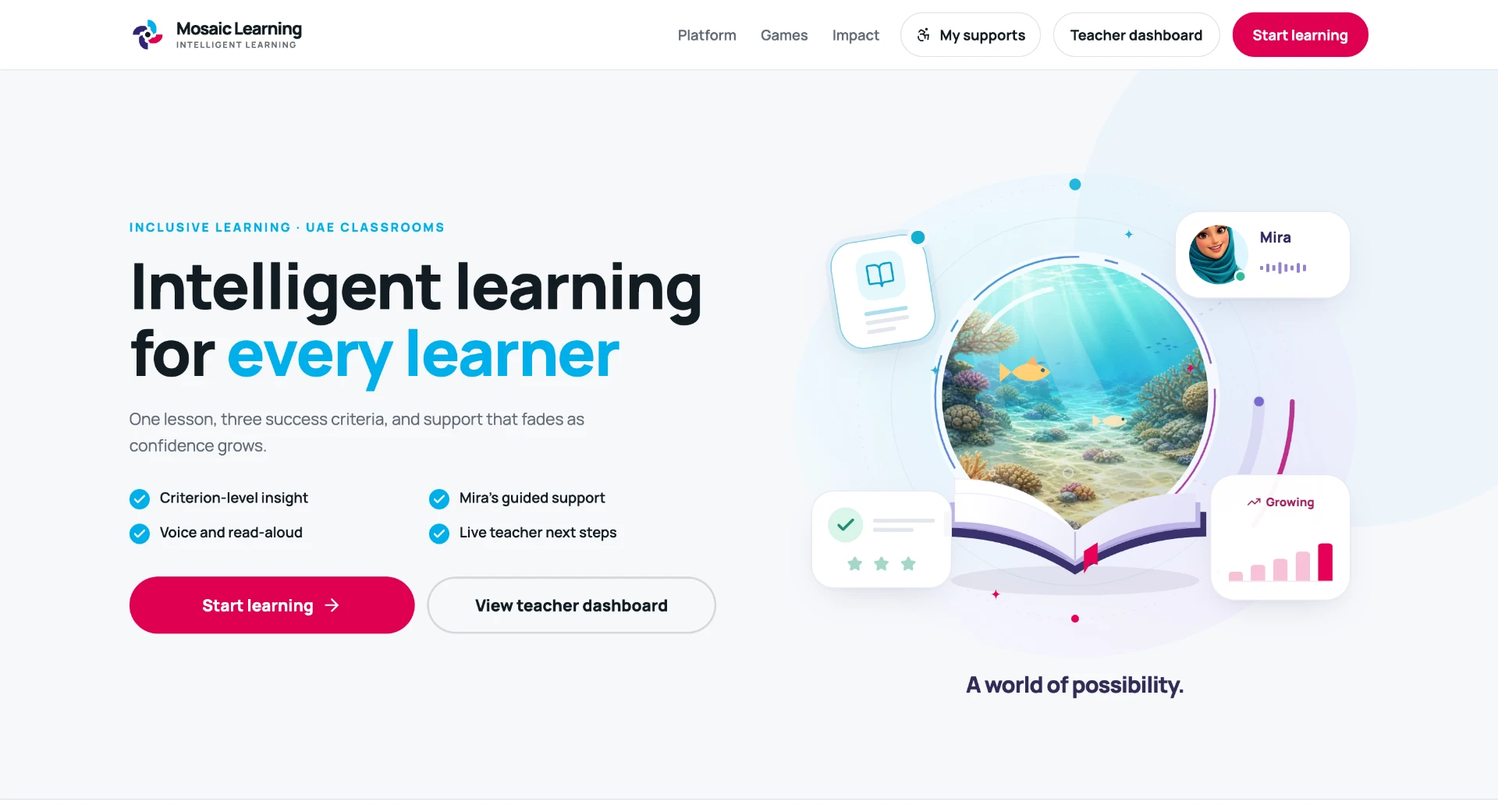 Mosaic Learning