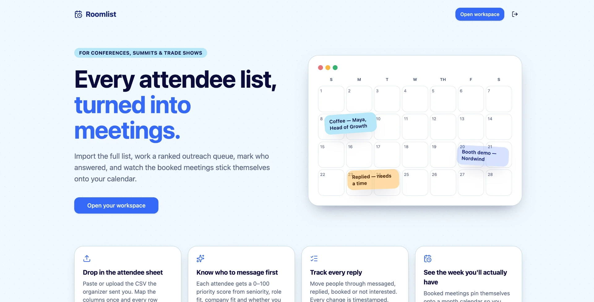 Roomlist