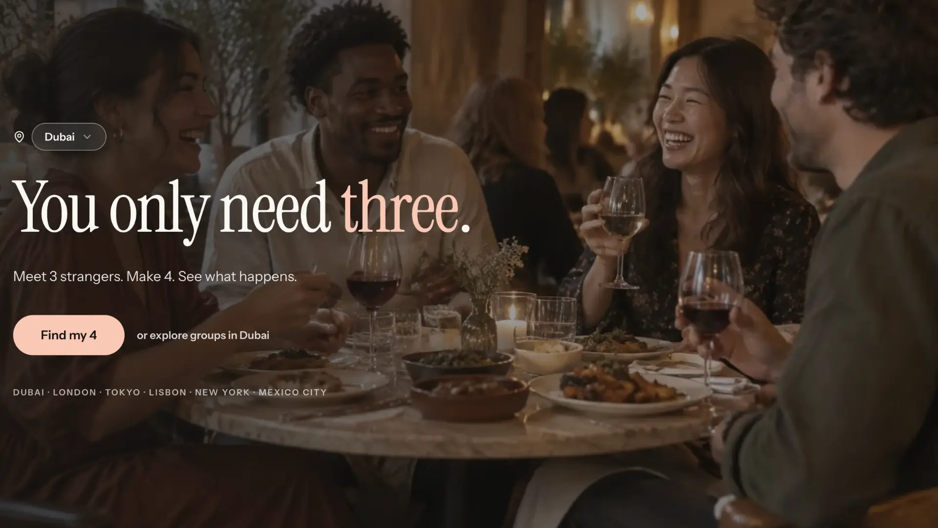 You Only Need Three
